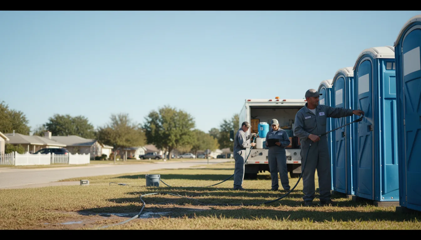 Long-Term Portable Toilet Rental in California near me